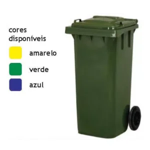 CONTENTOR LIXO 240L C/RODAS