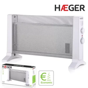 AQUECEDOR HAEGER MICA HEATER MH-060.003A 600W 53CM BRANCO