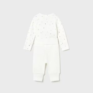 Mayoral Conjunto Body com Calça Branca
