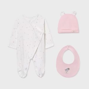 Mayoral Conjunto Primeira Roupinha Rosa