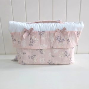 Pim Pam Pum Saco Primeira Roupinha Flores Rosa
