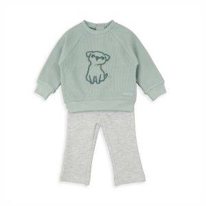 Conjunto 2 Peças Verde Água Babybol