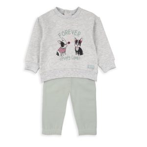 Conjunto 2 Peças Cinza Babybol