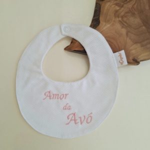 Babete “Amor da Avó” Rosa