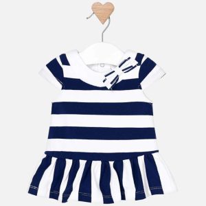 Mayoral Vestido Riscas Marinho