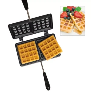 FORMA P/WAFFLES/GOFRES 771100 13X22 CM IBILI