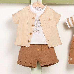 Conjunto 3 Peças Cru Babybol