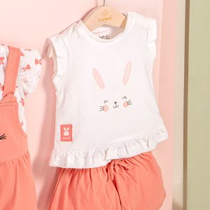 Conjunto 2 Peças Coelhinho Rosa Babybol