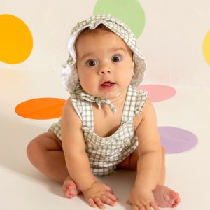 Fofo com Chapéu Riscas Caqui Babybol