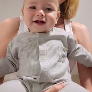 Babygrow sem Pé Cinza Mayoral