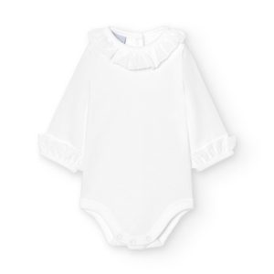 Babidu Body com Renda Branco