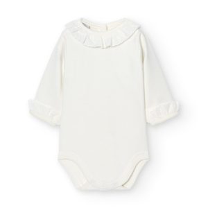 Babidu Body com Renda Bege
