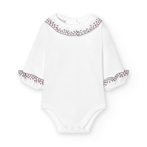 Babidu Body com Renda Bordô