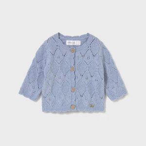 Mayoral Casaco Tricot Celeste