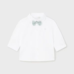 Mayoral Camisa Branca e Laço