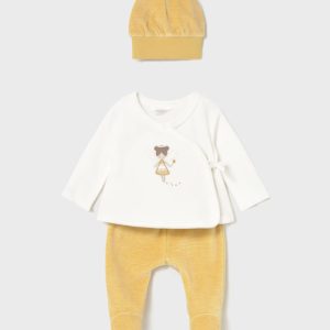 Mayoral Conjunto 3 Peças Polaina Mel