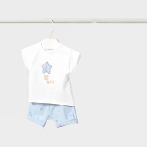 Conjunto 2 Peças Estrelas Azul Céu Mayoral