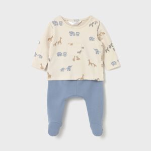 Mayoral Conjunto 2 Peças Polaina Animais Blue Bell