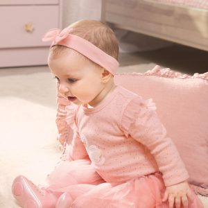 Mayoral Conjunto Body Tutu Rosa com Cisnes