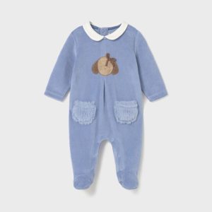 Mayoral Babygrow Aveludado Dream Blue