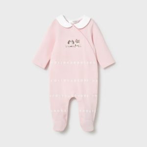 Babygrow Flores Rosa Mayoral