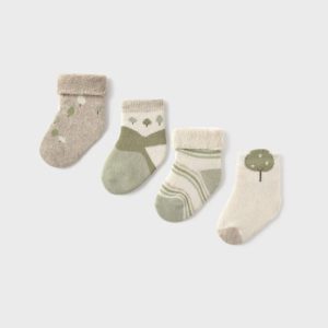 Mayoral Pack 4 Meias Sálvia (Inverno)