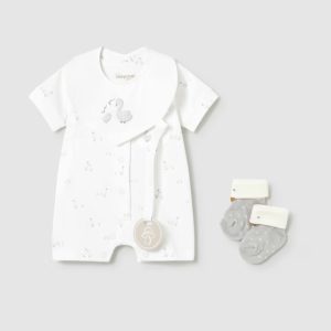 Conjunto 3 Peças Branco Mayoral